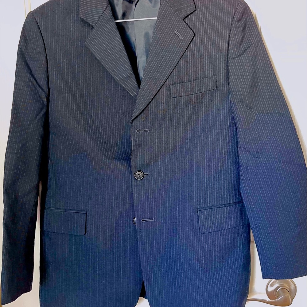 Navy 2pc Suit 16R Calvin